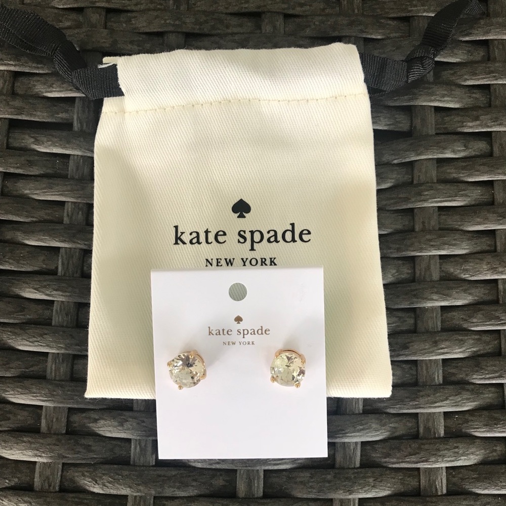 Kate Spade earrings with mini bag